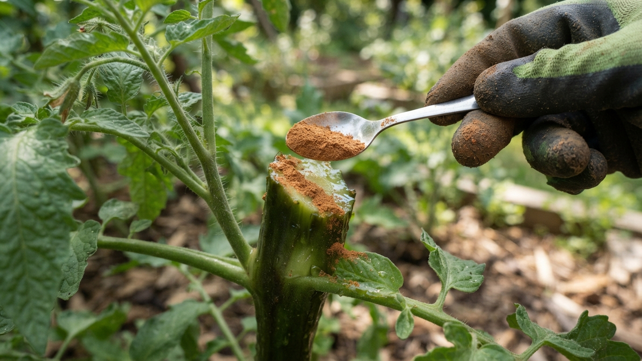 Pó de canela na jardinagem: para que serve e por que funciona como um cicatrizante e fungicida natural em podas e mudas de plantas