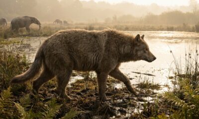 Cientistas descobrem nova espécie de “cão-urso” extinta há 16 milhões de anos em antigo lago pré-histórico