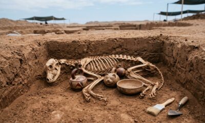 Cães de 1.100 anos encontrados revelam como era a relação entre humanos e animais
