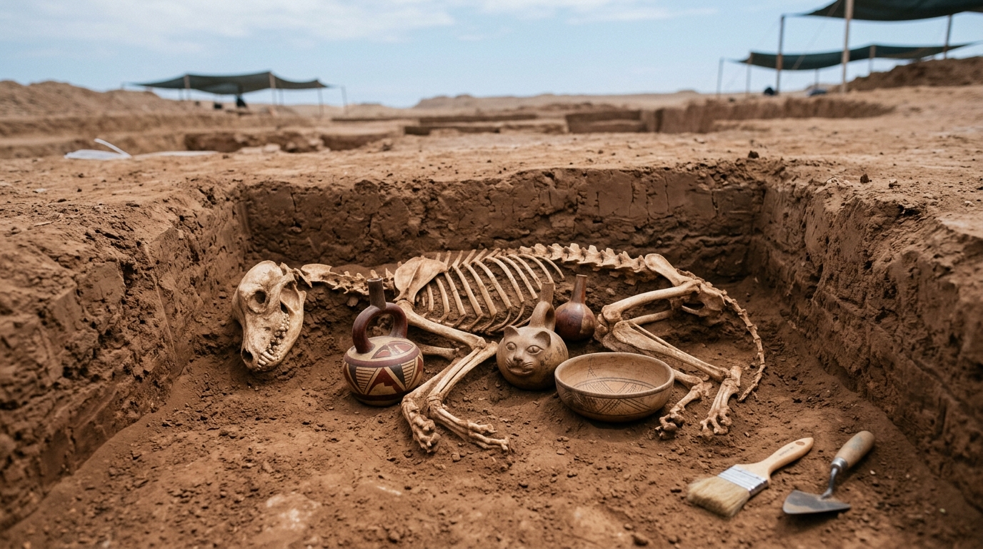 Cães de 1.100 anos encontrados revelam como era a relação entre humanos e animais