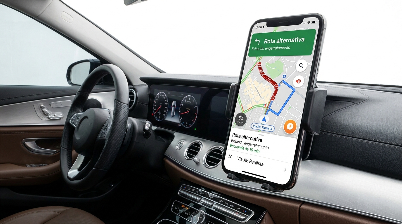Waze: estradas com cores diferentes? Sim, cada uma mostra uma informação útil para a sua viagem