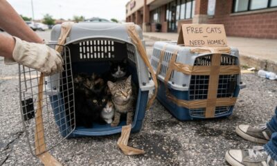 Clientes da Home Depot encontram canil lotado com 15 animais dentro