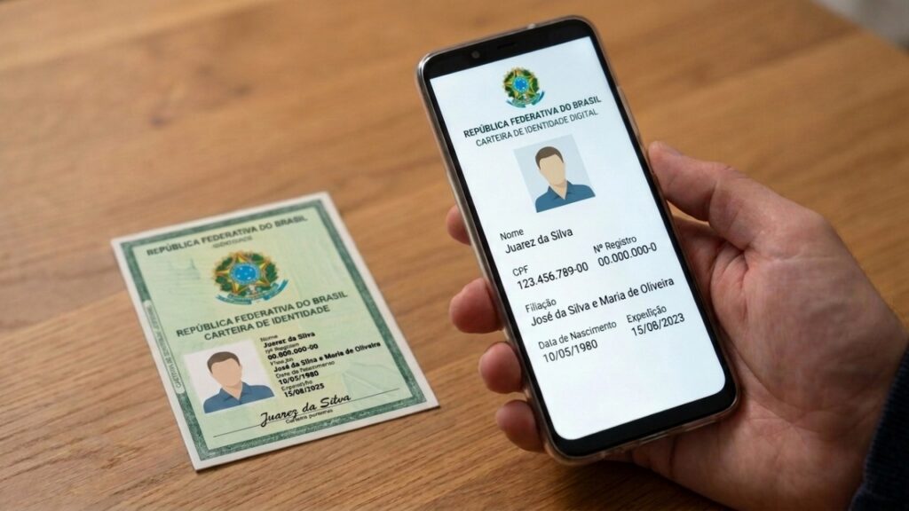 Como emitir a nova carteira de identidade pelo celular de forma simples e sem sair de casa