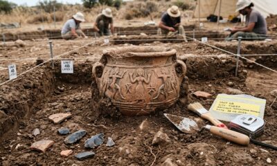 Santuário ritual de 2.900 anos encontrado por pesquisadores revela vestígios de antigos cultos religiosos