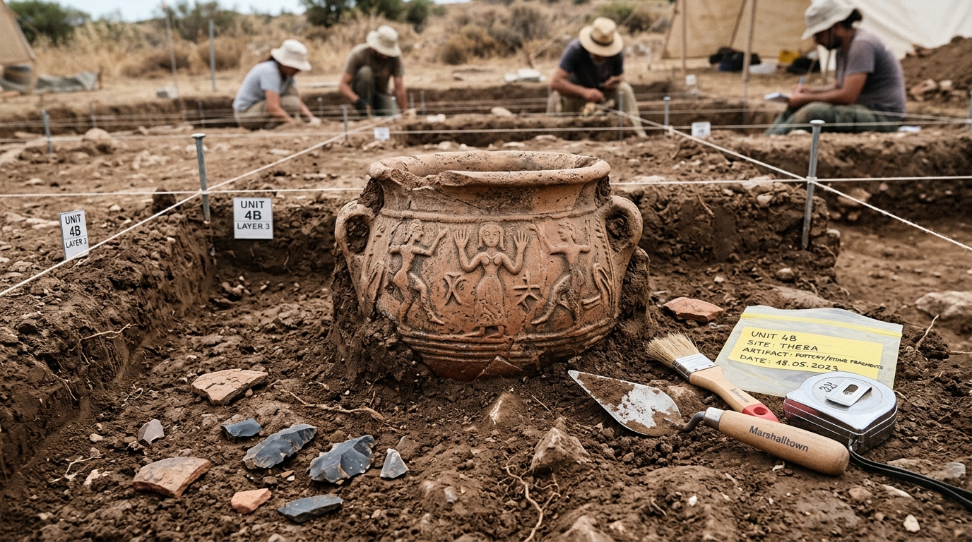 Santuário ritual de 2.900 anos encontrado por pesquisadores revela vestígios de antigos cultos religiosos