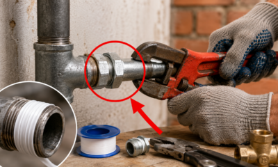 Como conectar acessórios de encanamento a um tubo de aço sem solda, macetes de um encanador