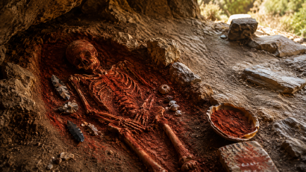 Sepultamento de 27.500 anos revela como humanos da Era do Gelo cuidavam dos seus e lidavam com o luto