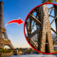 Construída em 2 anos, 2 meses e 5 dias, a Torre Eiffel chegou a 330 metros com mais de 18 mil peças de ferro e 2,5 milhões de rebites