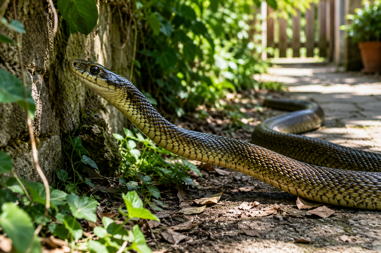 Cobra de 2 metros surpreende pelo tamanho, mas especialistas explicam por que ela é importante para a natureza