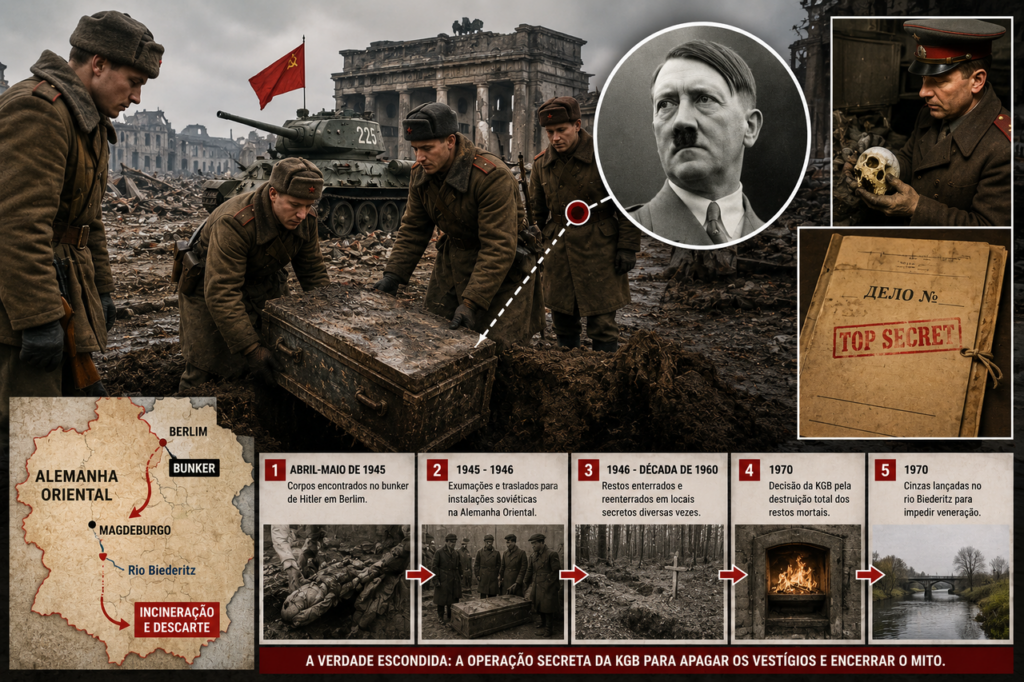 Nem Alemanha nem Áustria: onde estão os restos de Adolf Hitler e por que o destino deles ainda gera dúvidas