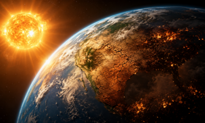 Supercomputador projeta quando a Terra pode deixar de sustentar vida e o motivo está no Sol