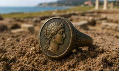 Anel de 2.200 anos com retrato de rainha do Egito aparece na Rússia e intriga arqueólogos
