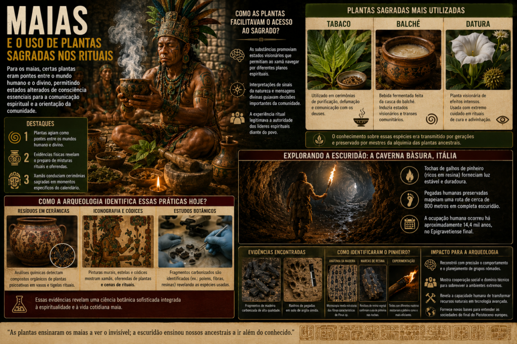 Por que os maias usavam plantas alucinógenas em rituais: arqueólogos explicam o significado