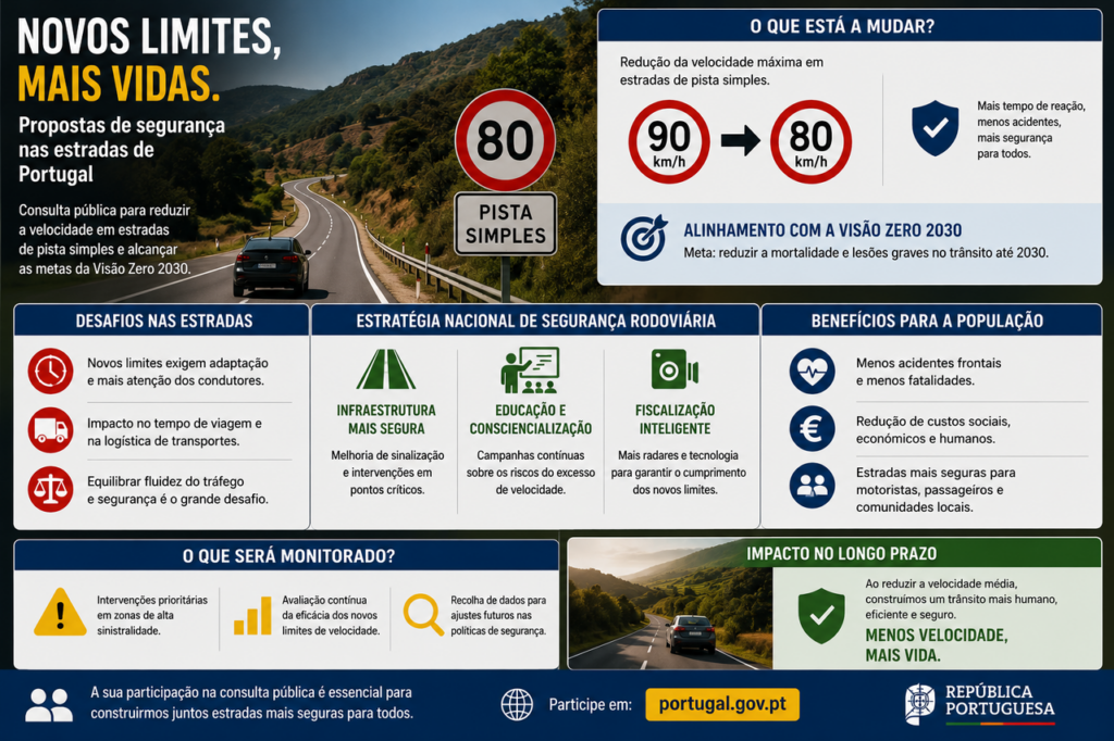 Governo avalia novas regras para os limites de velocidade nas estradas
