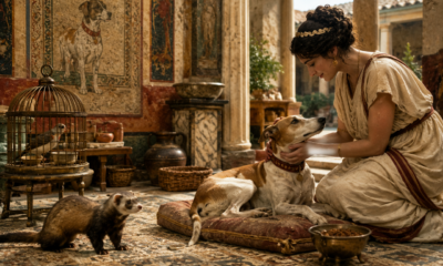 Nem gatos nem peixes: estas eram as mascotes preferidas dos romanos da Antiguidade