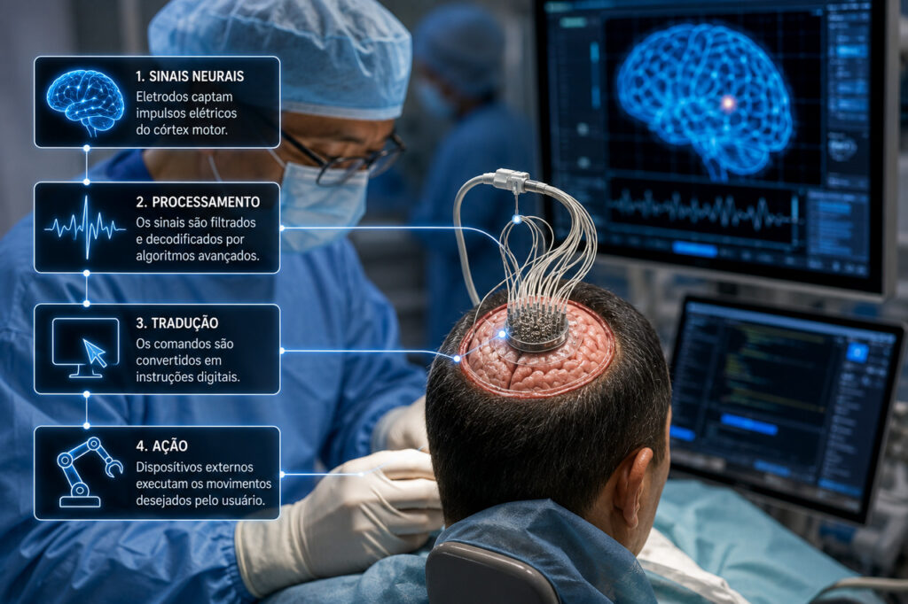 China realiza primeiro implante comercial de chip cerebral e acelera disputa tecnológica com a Neuralink