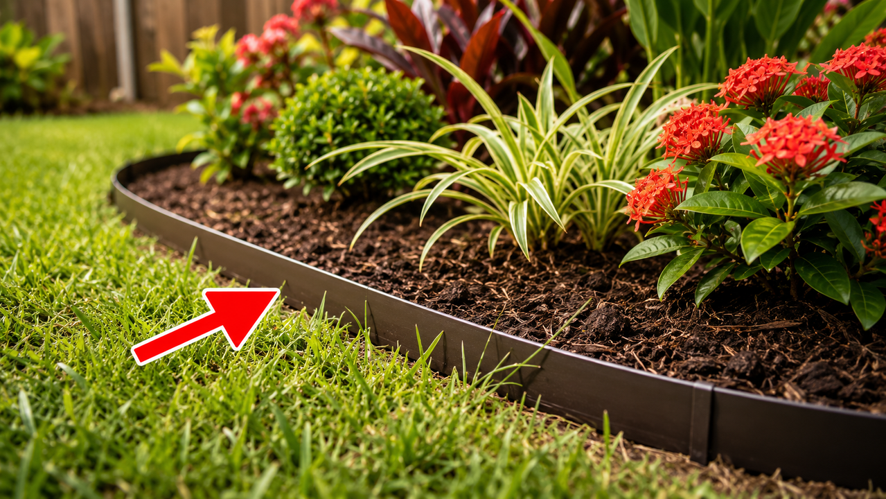 Jardineiro ensina instalar uma borda de jardim sem refazer o canteiro inteiro