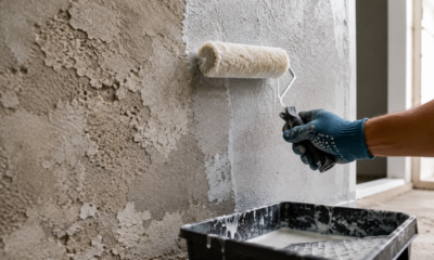 De 2 a 3 pintores recomendam usar este fundo preparador para aumentar a durabilidade da pintura