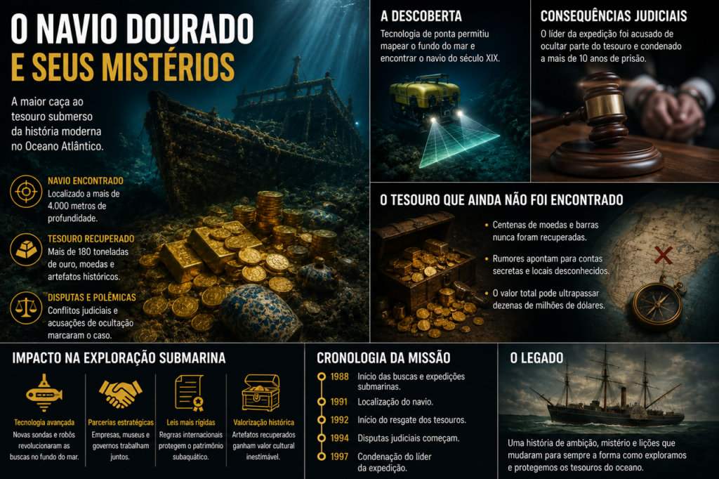 O caçador que encontrou um tesouro bilionário e passou quase 11 anos preso sem revelar onde estava o ouro perdido