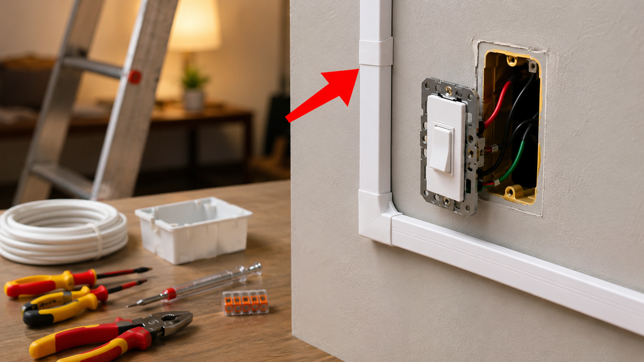 Eletricista ensina a instalar um interruptor sem quebrar toda a parede