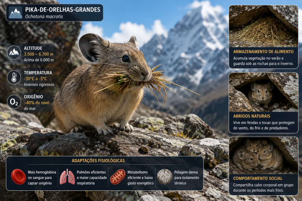 O mamífero que suporta altitudes onde a maioria dos animais não sobrevive