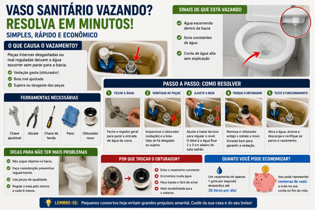 Encanador ensina a eliminar vazamentos no vaso sanitário sem remover a louça
