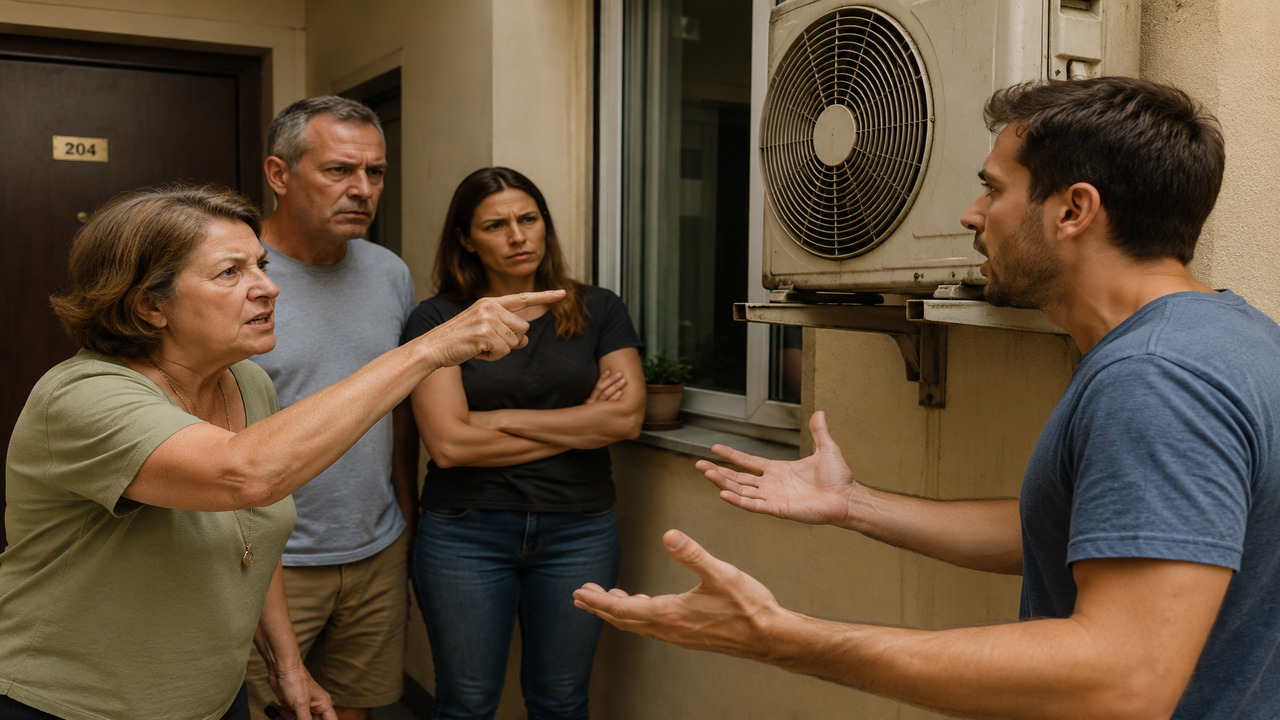 Morador instalou ar-condicionado em apartamento para se livrar do calor, mas acaba iniciando uma grande guerra entre vizinhos