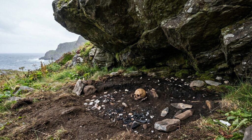 Crânio de criança de 4.000 anos encontrado na Noruega revela pistas sobre a vida dos primeiros agricultores