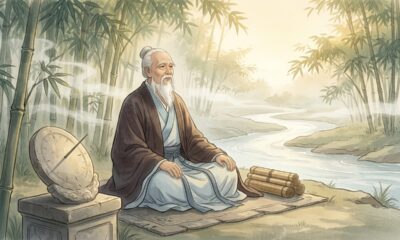 Pensamento do dia de Lao-Tsé: "O tempo é uma criação. Dizer 'Não tenho tempo' é como dizer 'Não quero', e isso nos leva a refletir sobre nossas prioridades." Uma mensagem direta sobre desculpas e prioridades