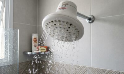 Como desentupir o chuveiro e aumentar a pressão da água