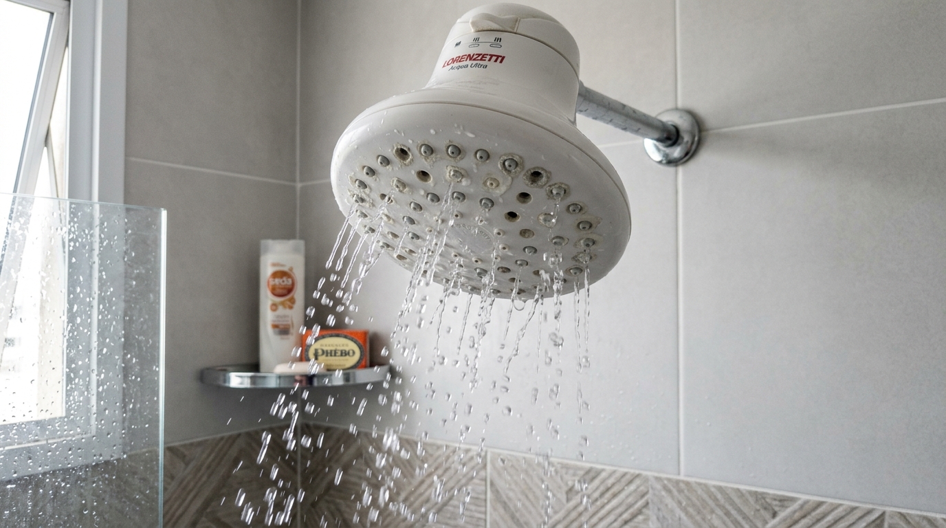 Como desentupir o chuveiro e aumentar a pressão da água