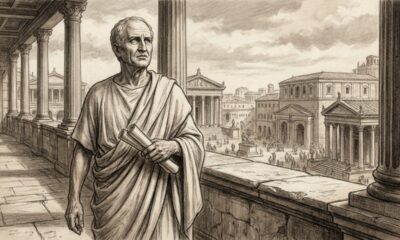 Citação do dia de Cícero: "Aquele que na velhice conserva algo da juventude que um dia teve, jamais envelhecerá de espírito." Uma reflexão sobre viver com leveza