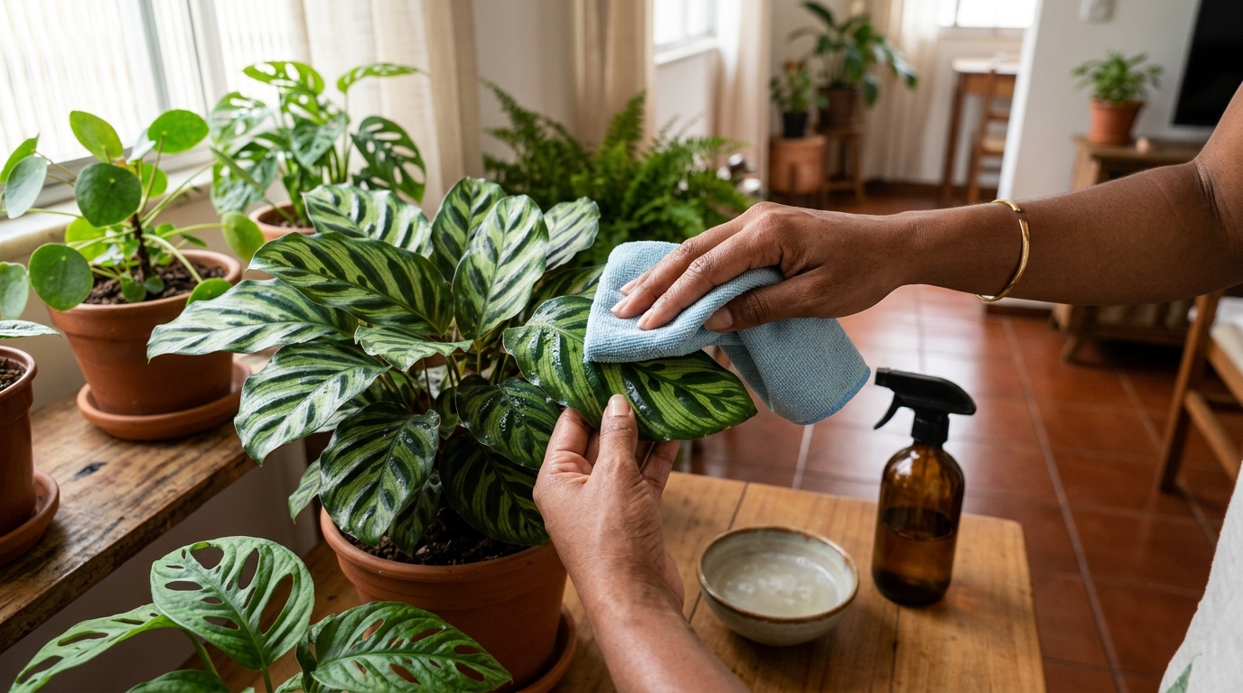 Passar detergente neutro nas folhas das plantas: para que serve e por que jardineiros experientes recomendam