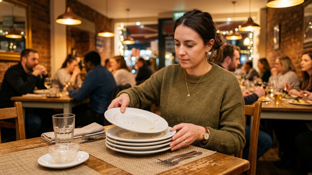 Segundo a psicologia, quem ajuda o garçom no restaurante pode demonstrar mais do que gentileza em um gesto que parece simples