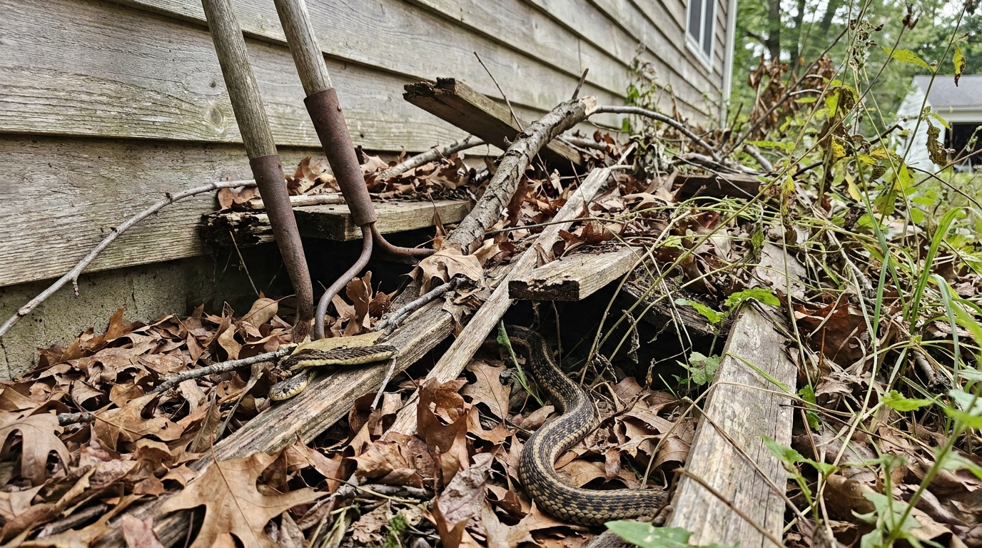 Hábitos que atraem cobras para perto de casa e muita gente nem percebe