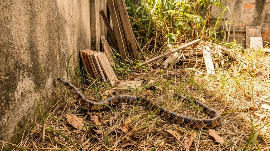Por que as cobras aparecem mais no calor e o que ajuda a manter esses animais longe de casa