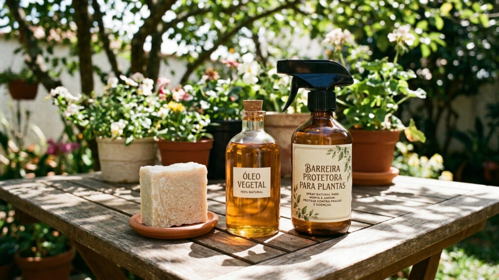 Sabão de coco com óleo vegetal: a receita caseira para deixar as folhas escorregadias e impedir a fixação de insetos nas plantas