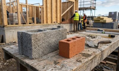 Bloco de concreto ou tijolo cerâmico: qual é melhor?