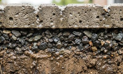 Concreto permeável ganha espaço em calçadas e quintais por reduzir problemas com chuvas