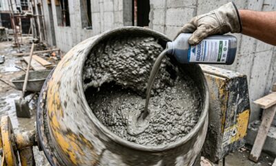 O concreto para muros pode durar muito mais tempo, basta adicionar este tipo de aditivo na mistura