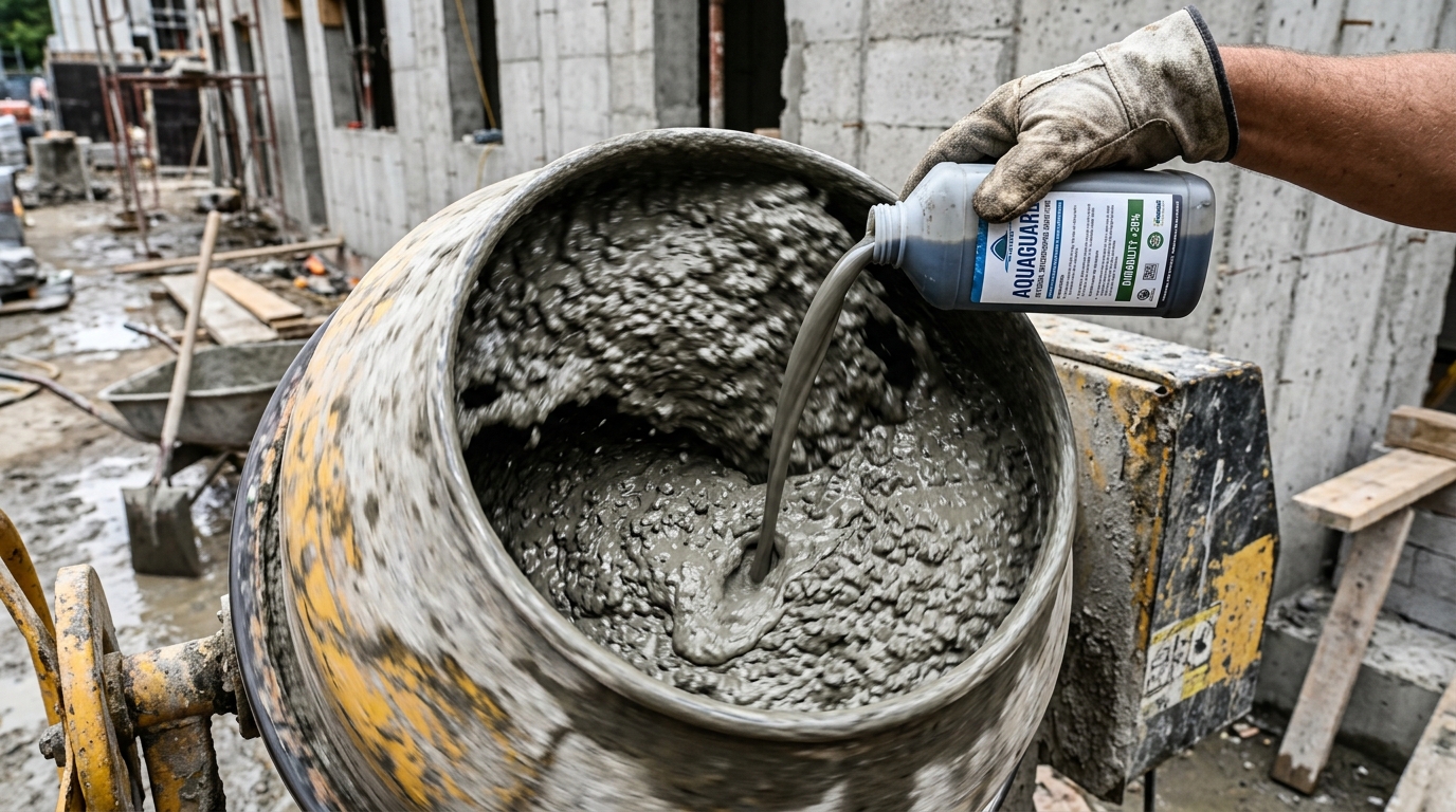 O concreto para muros pode durar muito mais tempo, basta adicionar este tipo de aditivo na mistura