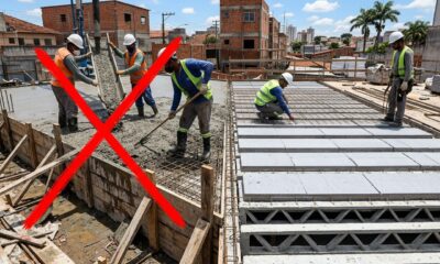 Adeus à laje tradicional: o novo sistema pré-moldado que fica pronto em um dia e custa metade do preço está dominando as obras em 2026 
