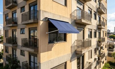 Morador tenta deixar o apartamento mais fresco com um toldo na janela, mas descobre que a mudança externa pode gerar multa e conflito