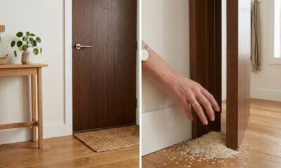 arroz cru atrás da porta simboliza fartura, cuidado e prosperidade na entrada da casa.