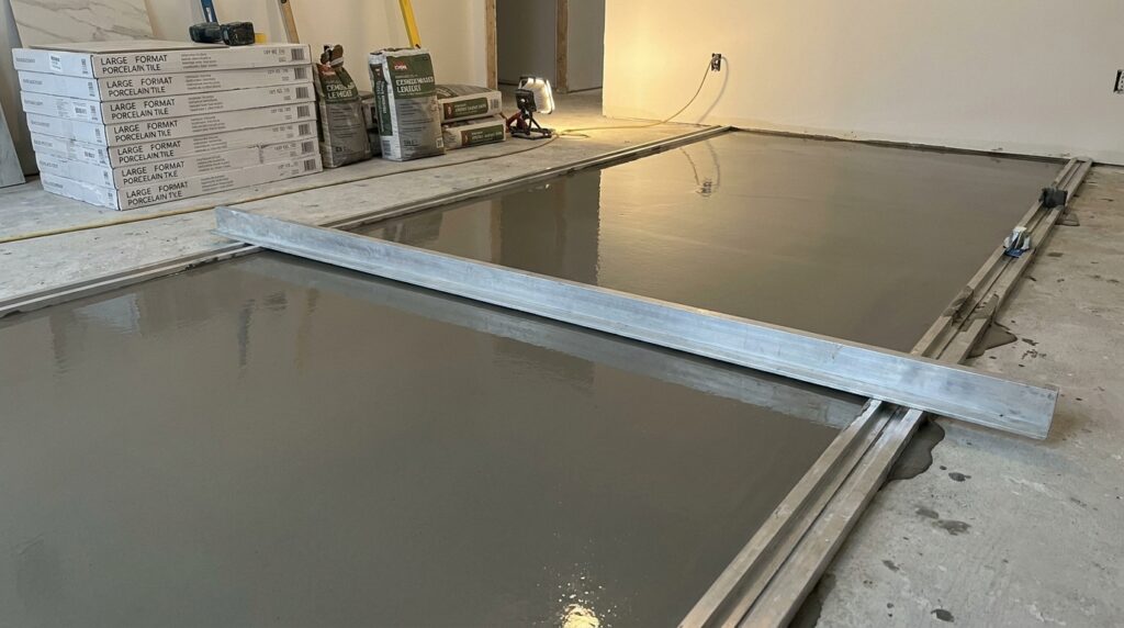 Como nivelar o contrapiso corretamente antes de instalar porcelanato e evitar pisos ocos