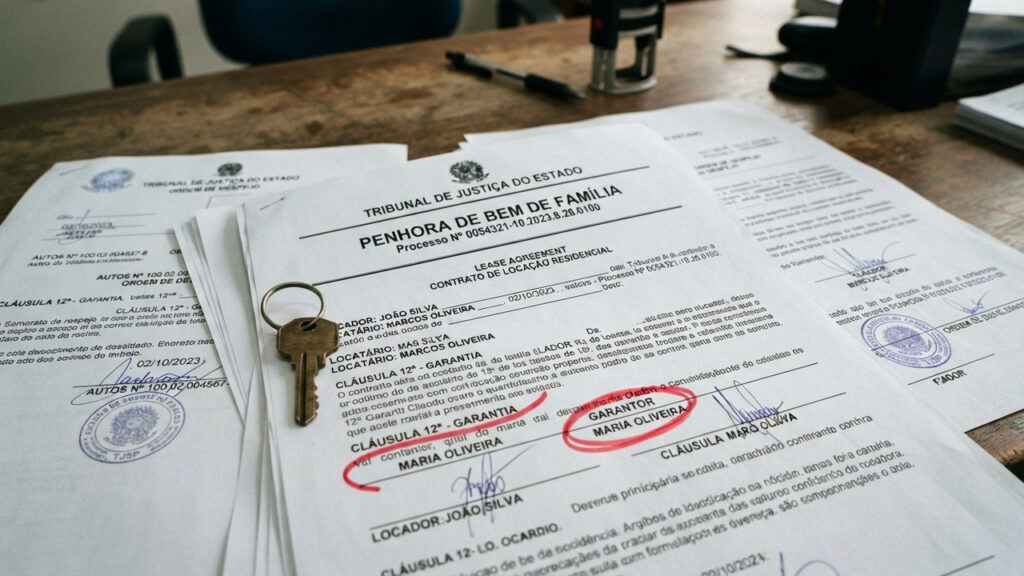 Homem aceita ser fiador de aluguel do sobrinho que ficou inadimplente e perde sua única casa de moradia na Justiça