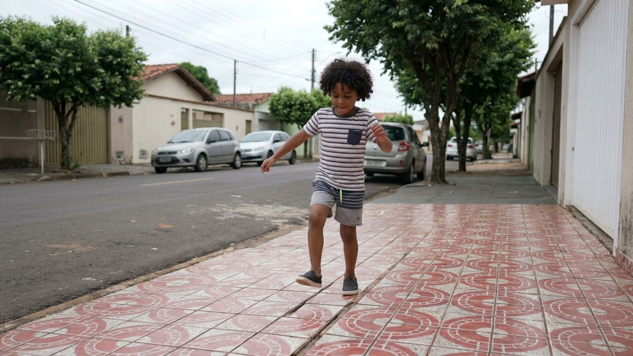 A psicologia aponta que crianças que não pisavam na linha das cerâmicas enquanto caminhavam na rua podem ter desenvolvido uma habilidade importante