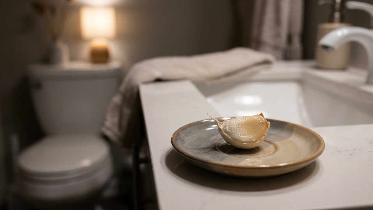 Jogue um dente de alho no vaso sanitário antes de dormir e sua família agradecerá pela manhã