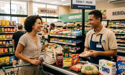 A psicologia aponta que conversar com o caixa do supermercado não é apenas simpatia, mas pode revelar alta inteligência emocional