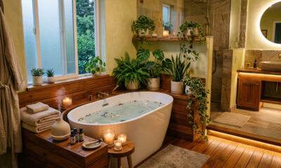 Adeus banheiros frios e sem graça: a nova técnica de decoração estilo spa para transformar o ambiente gastando pouco e sem pedreiros